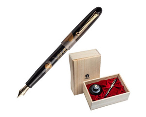 Ручка перьевая Namiki Tradition Dragon and cumulus цвет чернил черный цвет корпуса черный